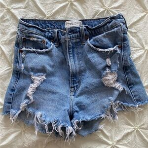 Abercrombie & Fitch High Rise Mom Shorts